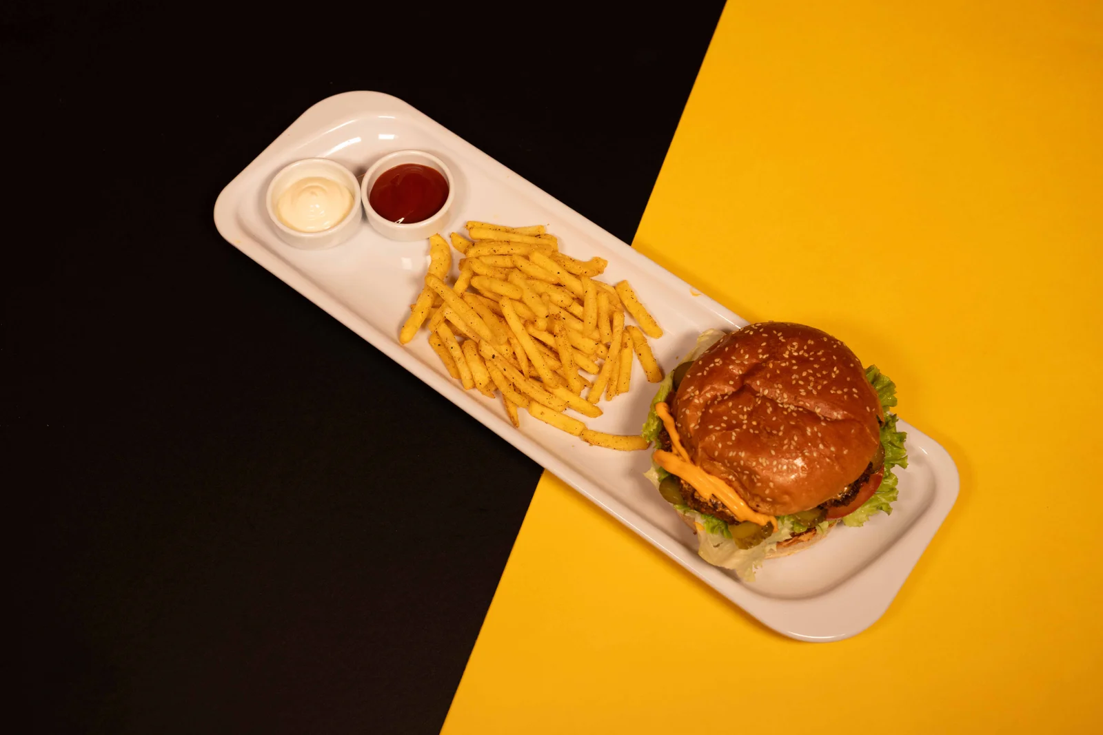 GO tavuk burger menü