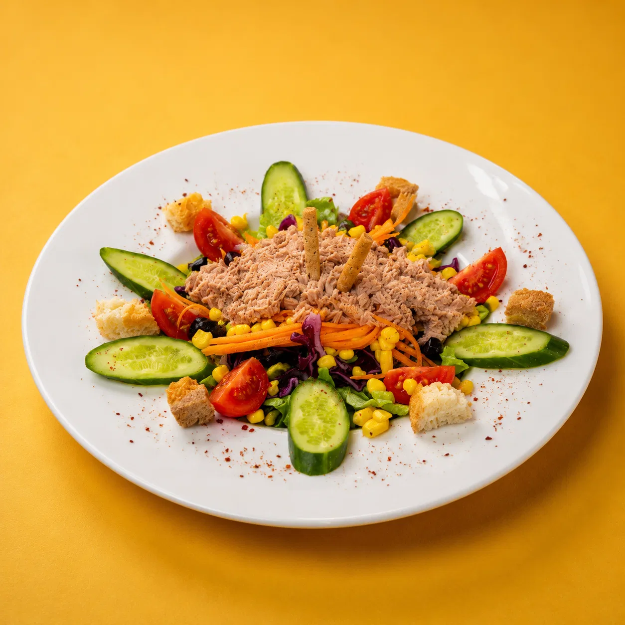 Ton balıklı salata