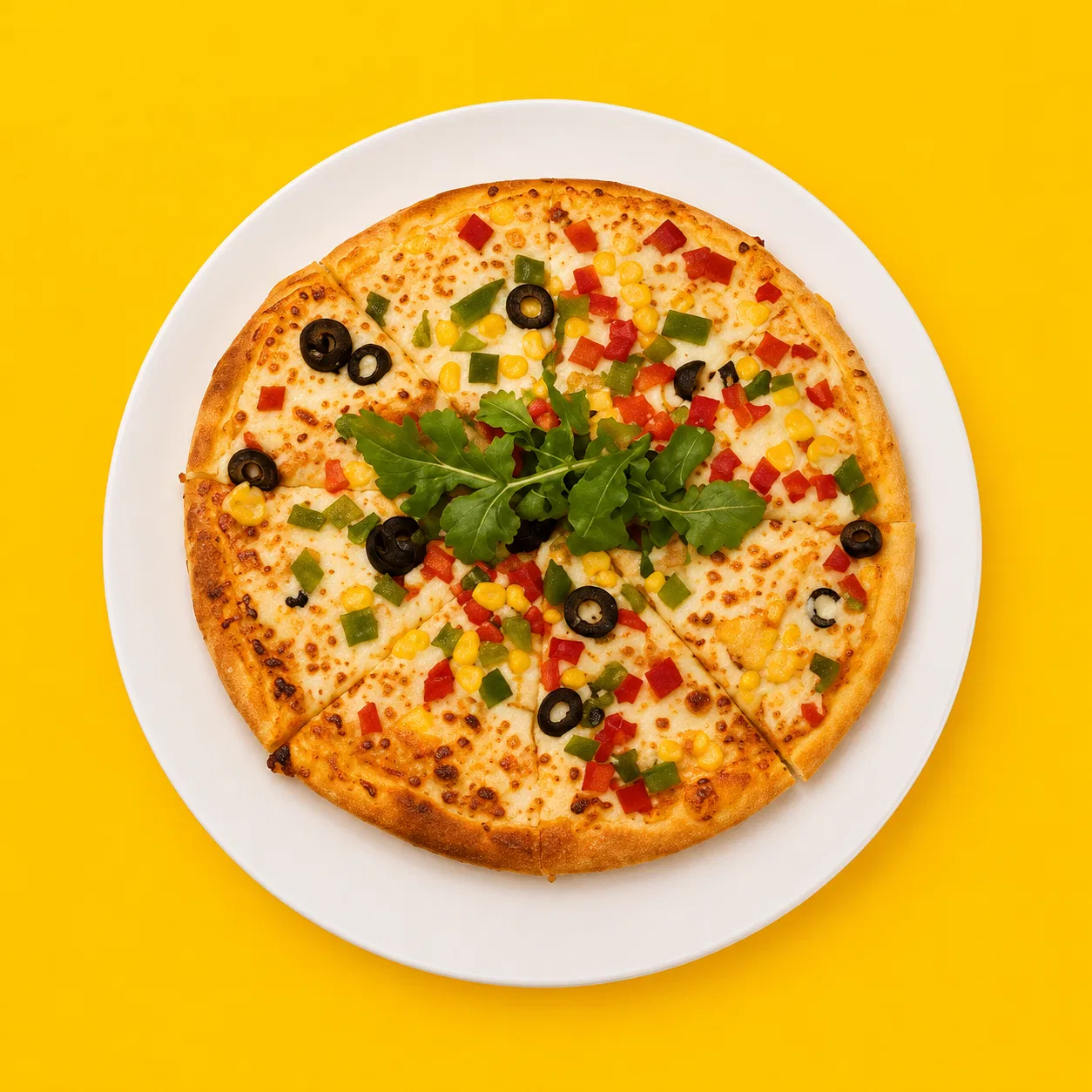 GO vejeteryan pizza