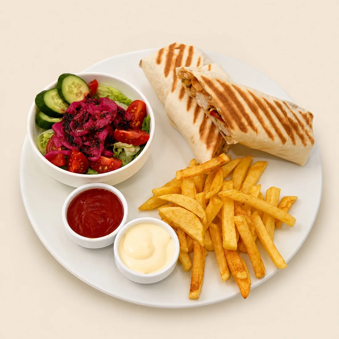 Tavuk wrap